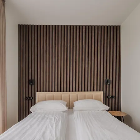 アパート Topoliu Apartamentai パランガ